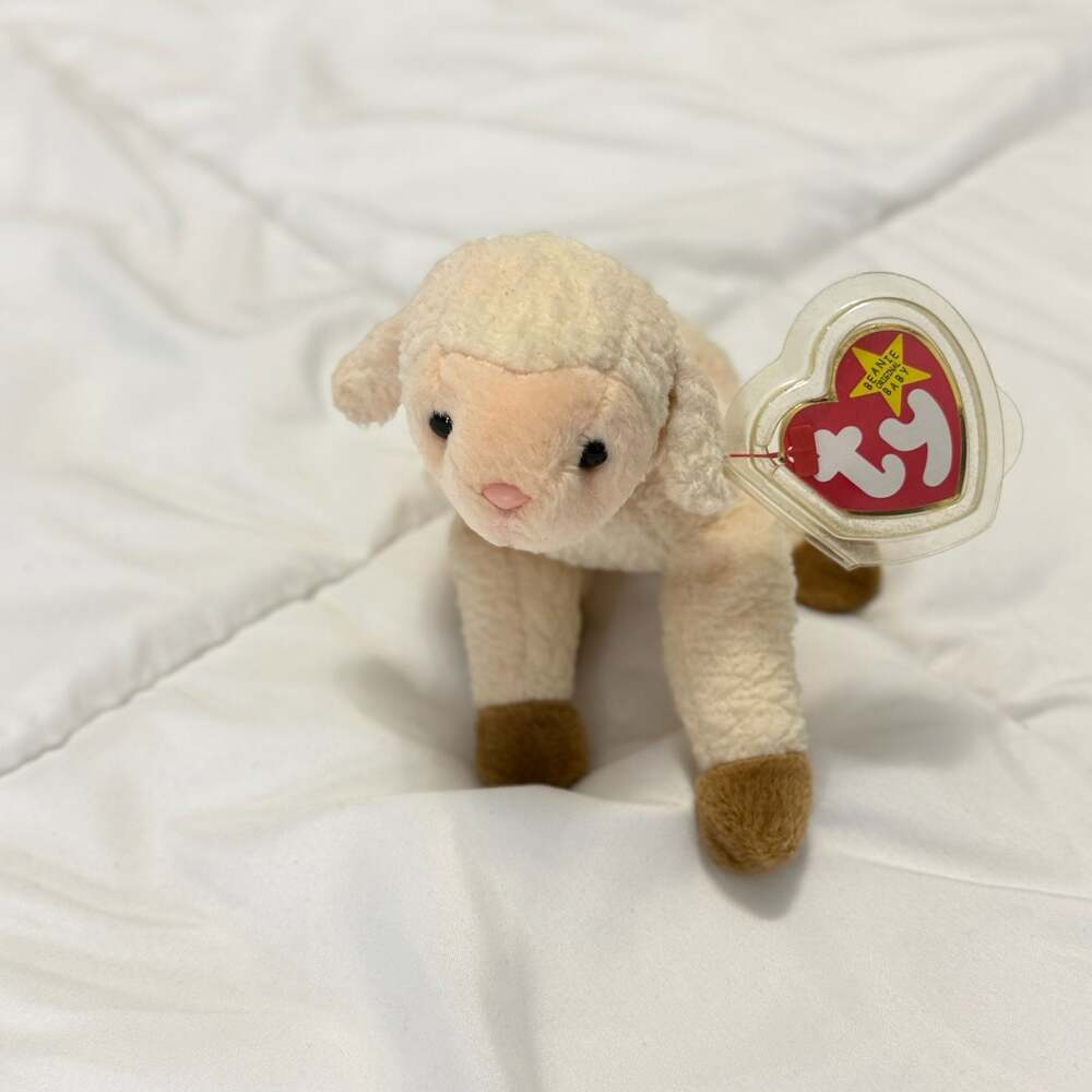 Ty Beanie Baby Ewey the Lamb 1999 with Tags